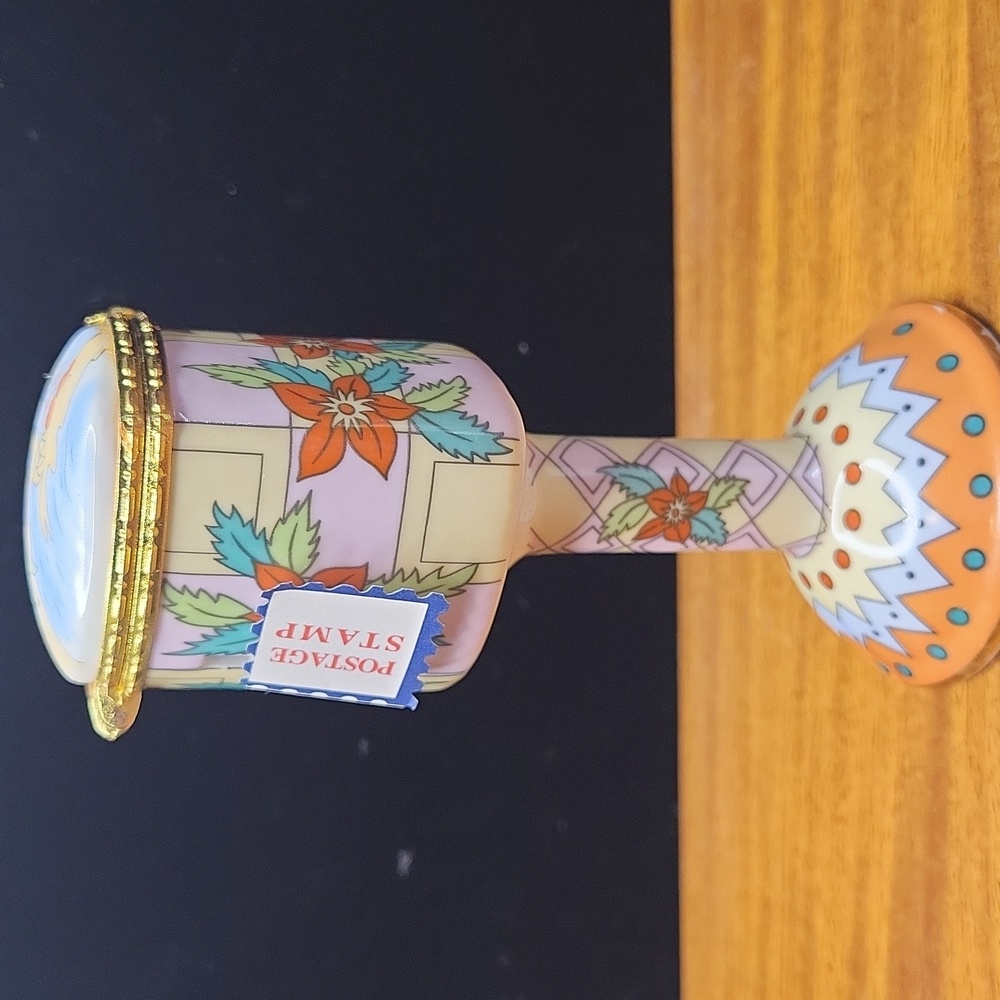 Porcelain Stamp Holder